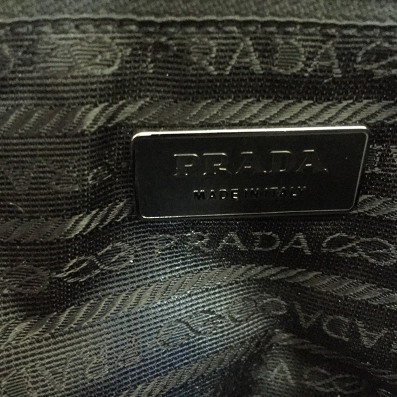 Prada brown nylon vintage handbag - Picture 4 of 6